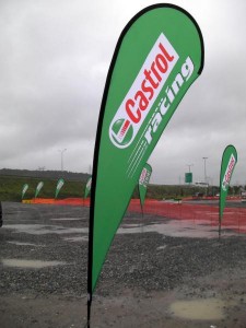 Castrol Flying Banner